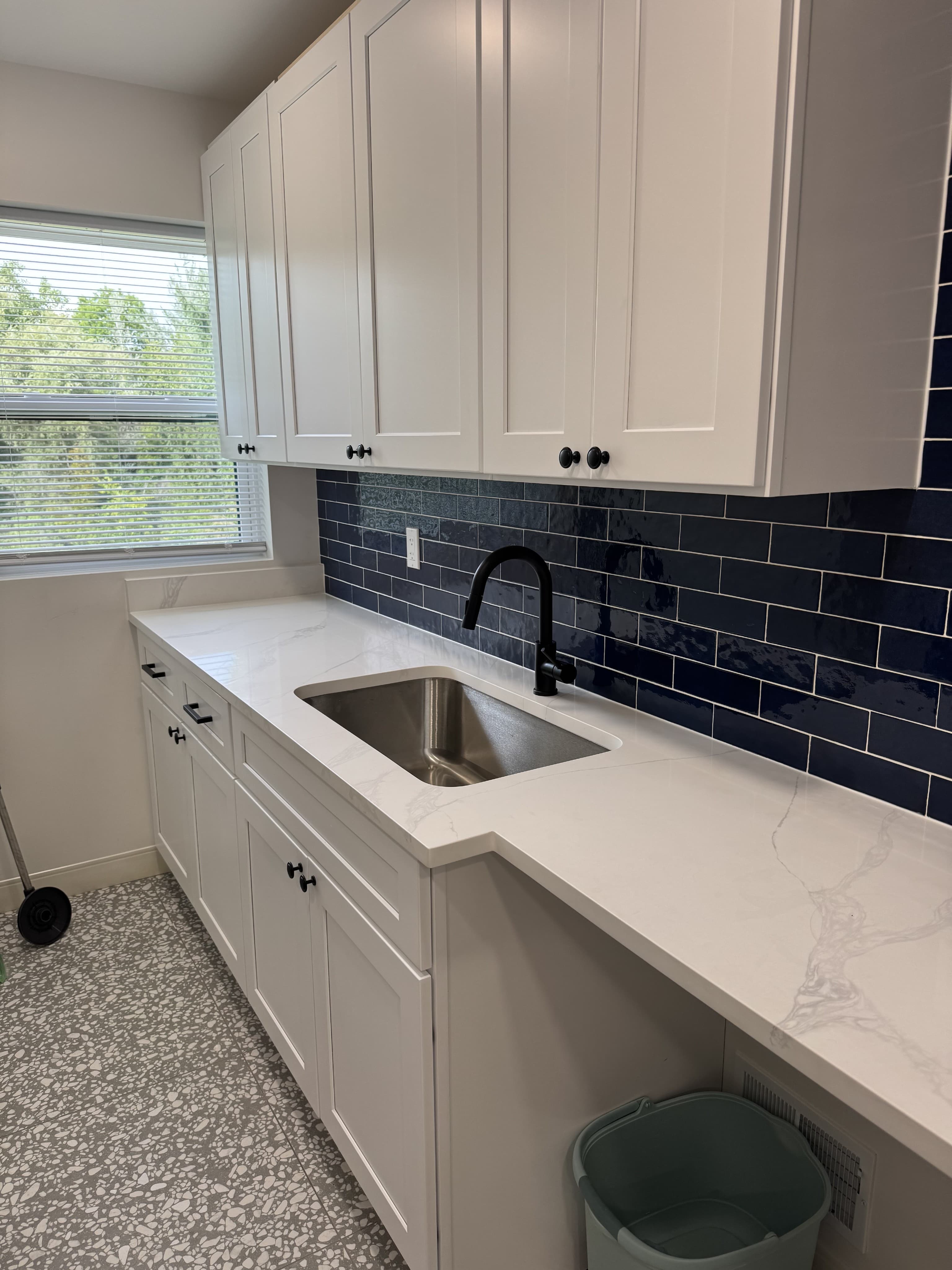 Laundry room with washer and dryer